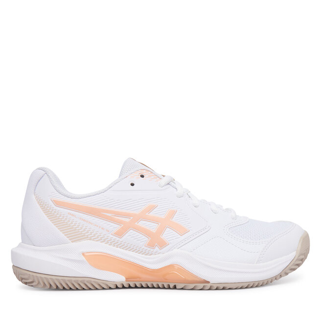 Buty do tenisa Asics Gel-Dedicate 9 Clay 1042A314 Biały - kobiece