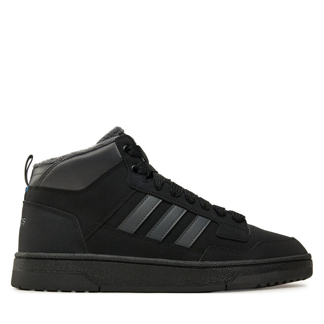 Sneakersy adidas Rapid Court Mid Winterized JR0170 Czarny - męskie