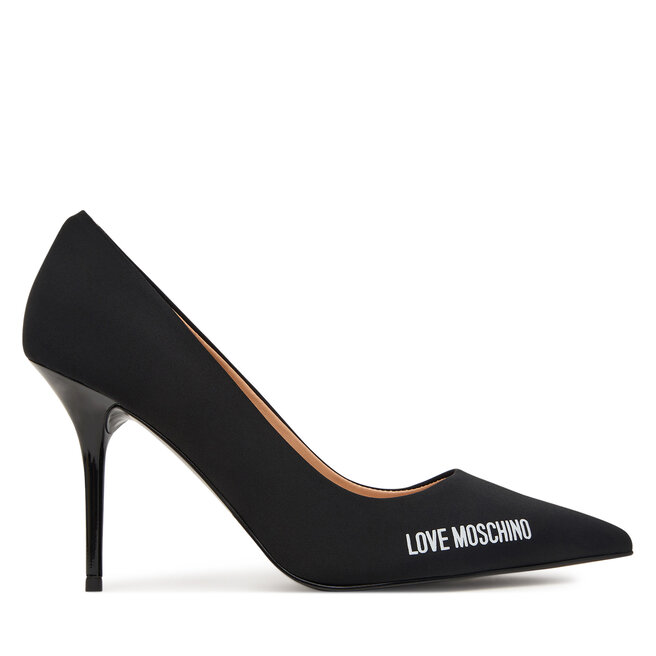 Szpilki LOVE MOSCHINO JA10299G1PIM0000 Czarny - kobiece
