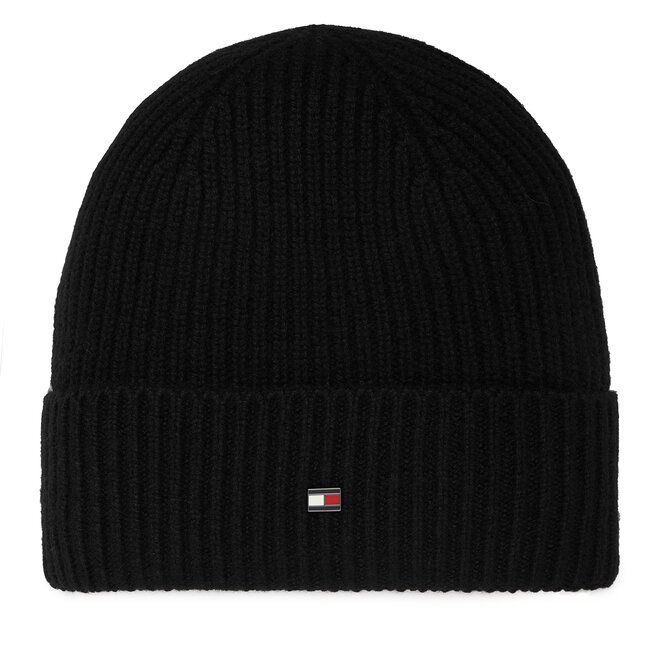 Czapka Tommy Hilfiger Th Flag AM0AM14535 Czarny -