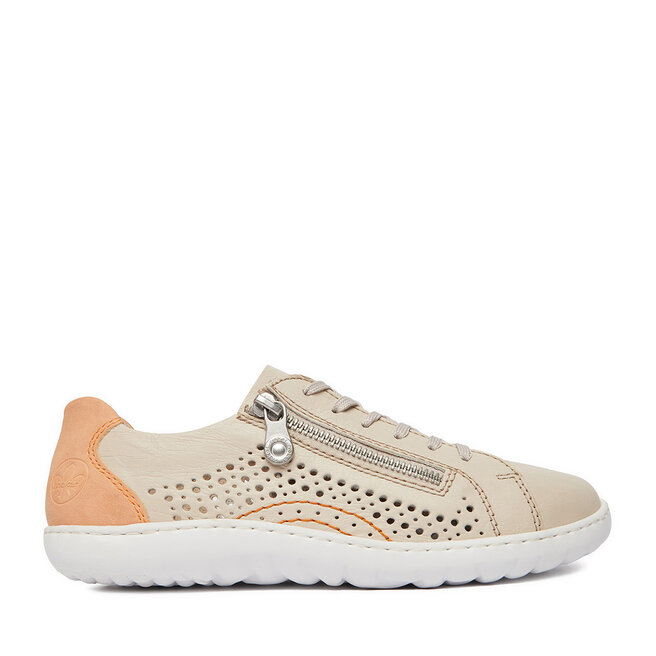 Sneakersy Rieker CEO-52824-60 Beżowy - kobiece