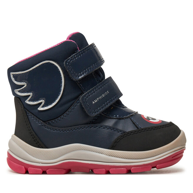 Śniegowce Geox B Flanfil Girl B Abx B463WA 054FU C4268 M Granatowy - dziewczęce