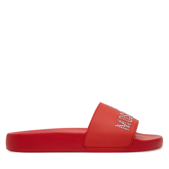 Klapki LOVE MOSCHINO JA28122G1MI13500 Czerwony -