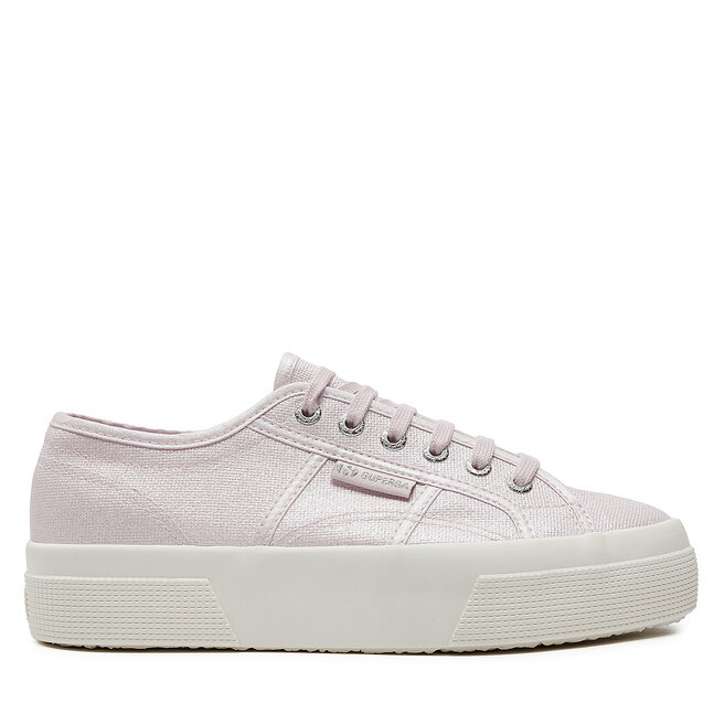 Tenisówki Superga Platform Pearl Matte Canv 2740 S21362W Fioletowy - kobiece