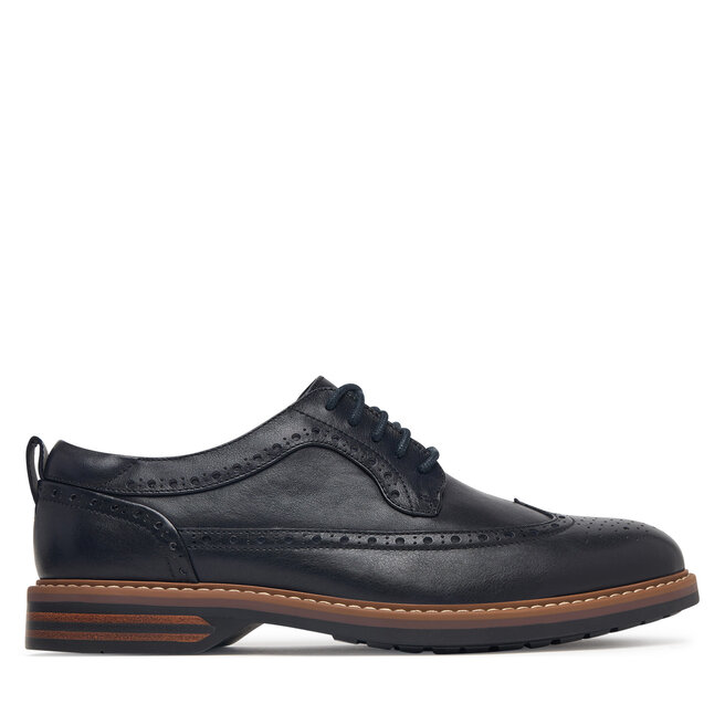 Półbuty Clarks Aldwin2 Limit 26320108 Granatowy - męskie
