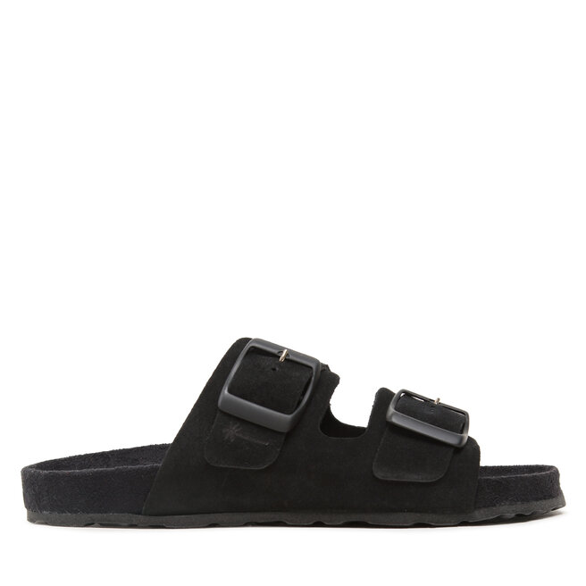 Klapki Manebi Traveler Nordic Sandals K 1.0 RT Czarny -