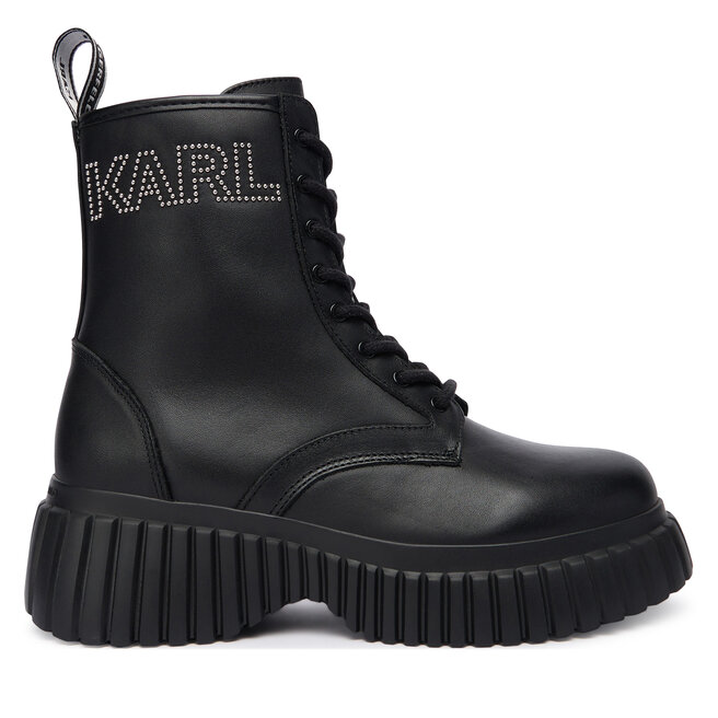 Trzewiki KARL LAGERFELD KL44475 Czarny - kobiece
