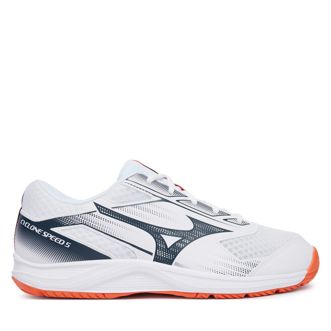 Buty halowe Mizuno Cyclone Speed 5 V1GA2580 Biały - męskie
