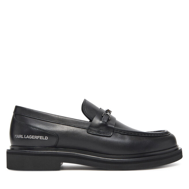 Mokasyny KARL LAGERFELD Kingston KL12215 Czarny -