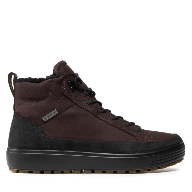 Kozaki ECCO Soft 7 Tred M GORE-TEX 45044459325 Brązowy - męskie