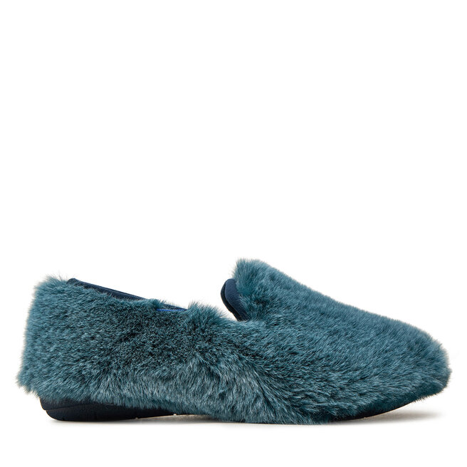 Kapcie Scholl MF31849 Niebieski - kobiece