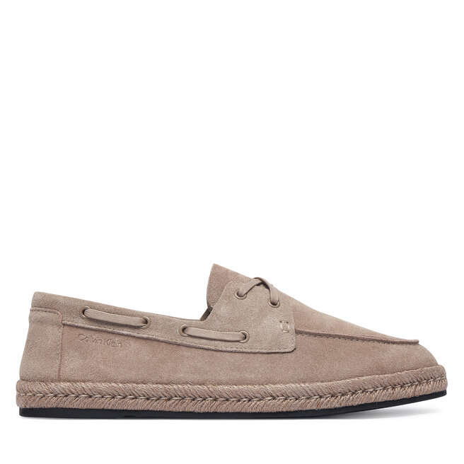Espadryle Calvin Klein Hynrid Boat HM0HM02174 Beżowy - męskie