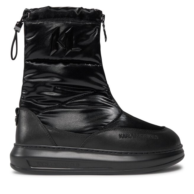 Śniegowce KARL LAGERFELD KL44573 Czarny - kobiece