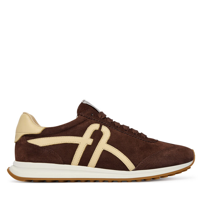 Sneakersy Furla Retro' YK56RET BX0580 PT 5300S Brązowy ciemny - kobiece