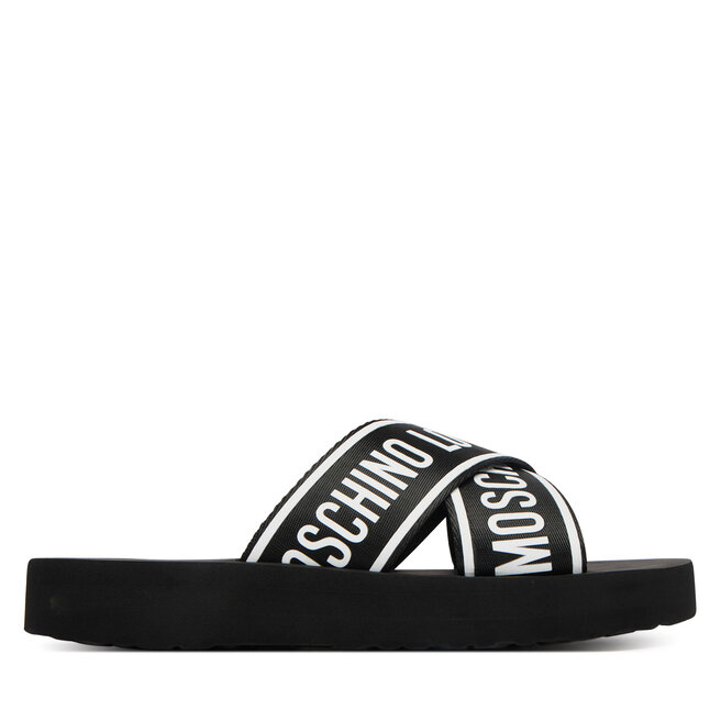 Klapki LOVE MOSCHINO JA28334G0OIX7000 Czarny -