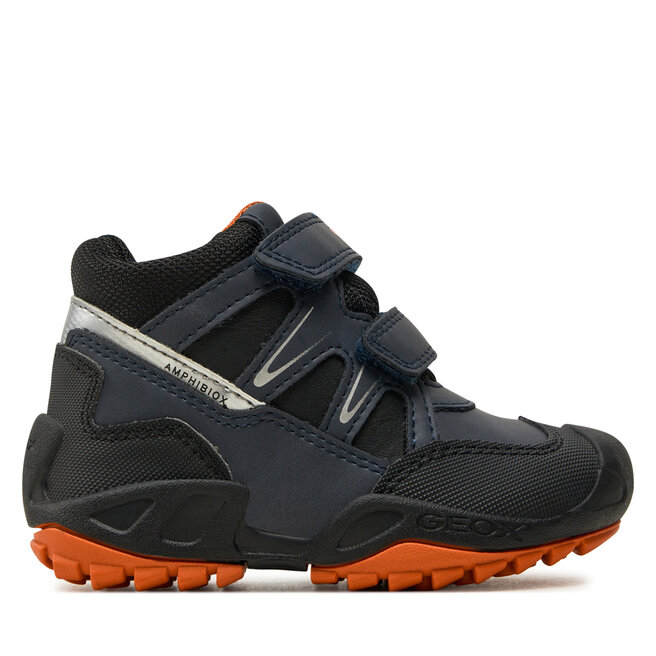 Trzewiki Geox Jr New Savage B Abx J261WA 0MEFU C0659 M Granatowy - chłopięce