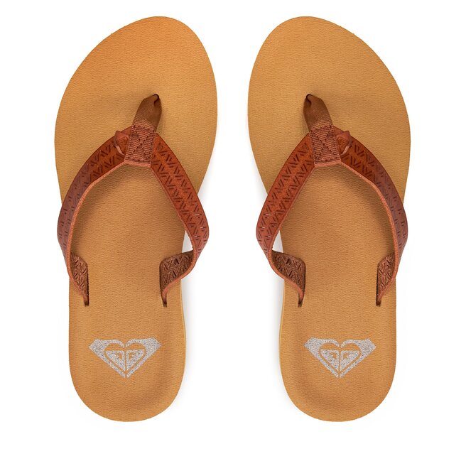 Japonki Roxy ARJL101146 Brązowy -