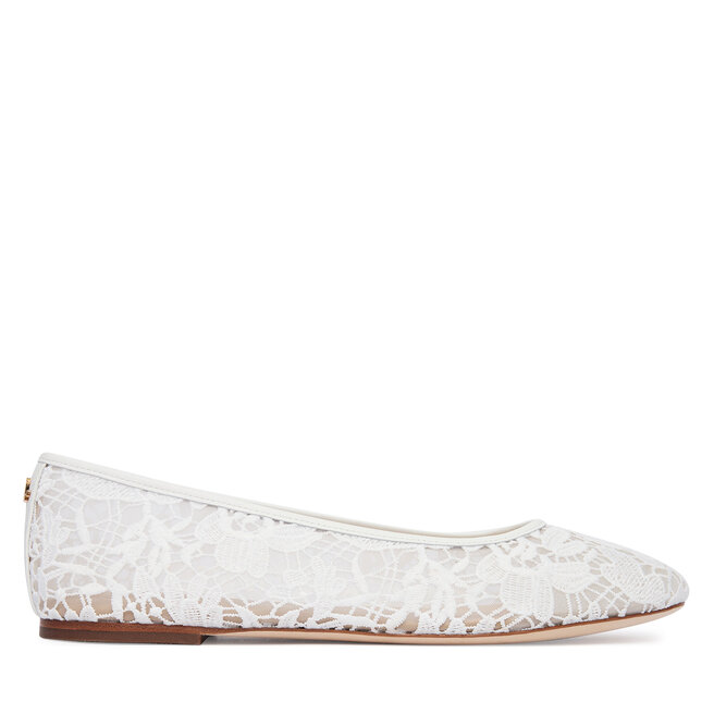 Baleriny LAUREN RALPH LAUREN 802P10533001 Biały -