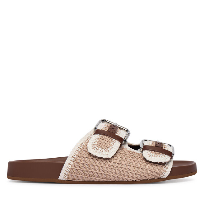 Klapki Weekend Max Mara 2615521055600 Beżowy -