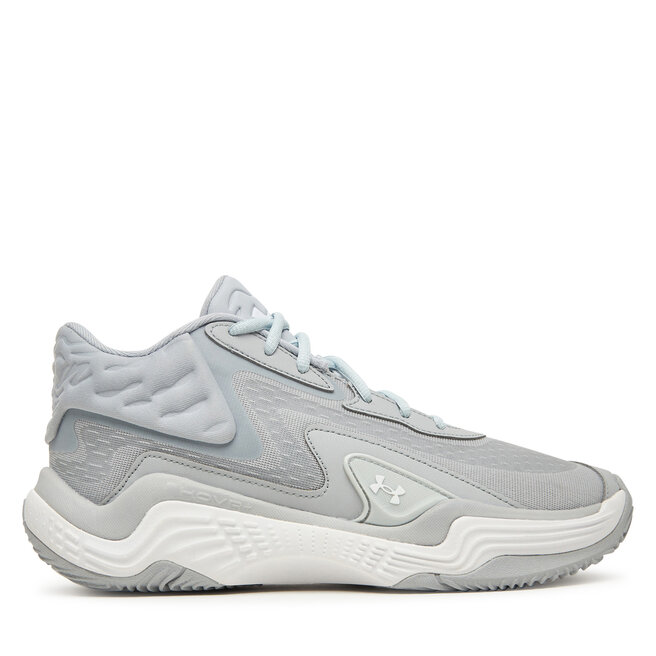 Buty do koszykówki Under Armour UA Spawn 7 Mid 6000753 Szary - męskie