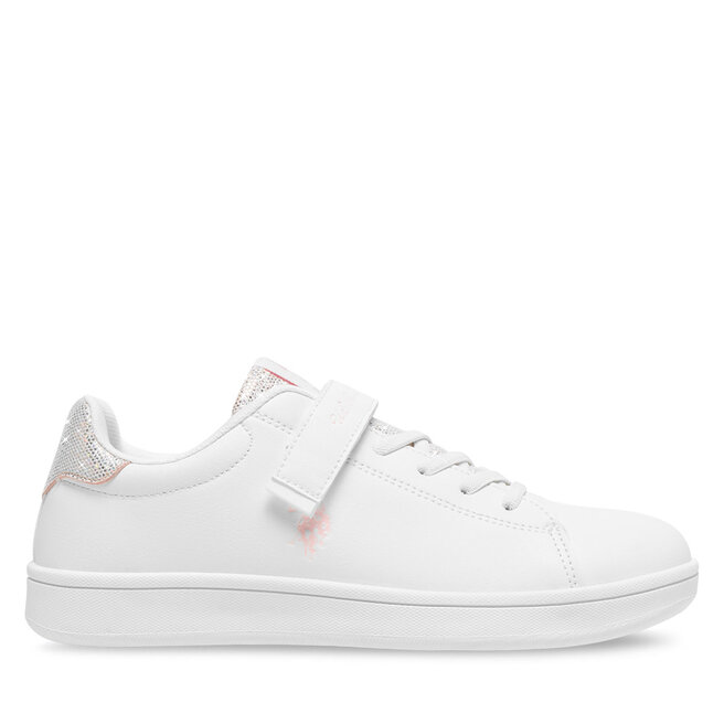 Sneakersy U.S. Polo Assn. TRACE003 Biały - dziewczęce