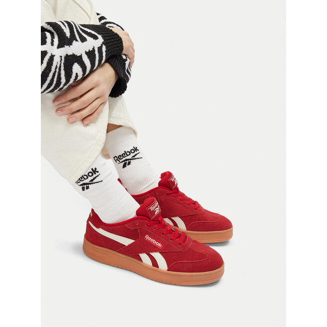 Sneakersy Reebok FORTE LOUNGER DOUBLE UP AR30255WRCI Czerwony - kobiece