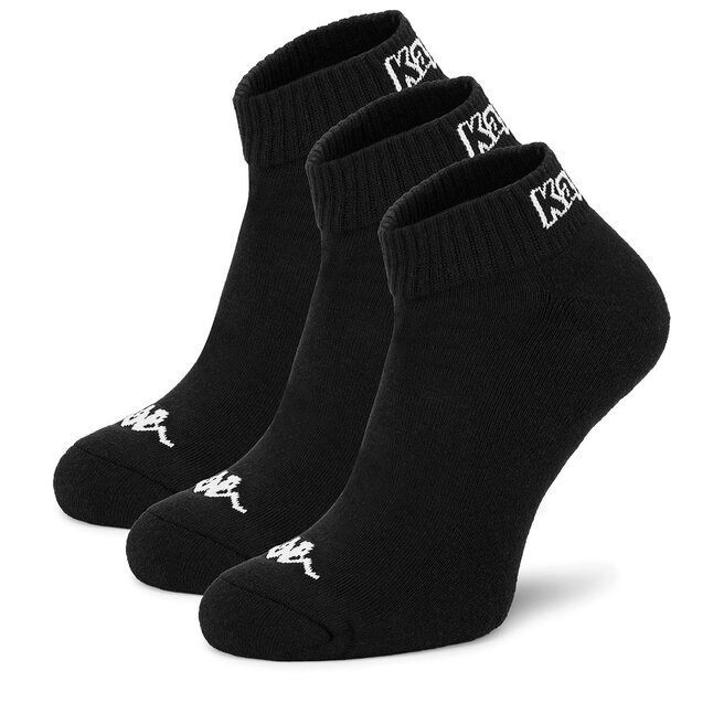 Skarpety krótkie Kappa KR_GOAL_AW26 (3-PACK) Czarny - kobiece