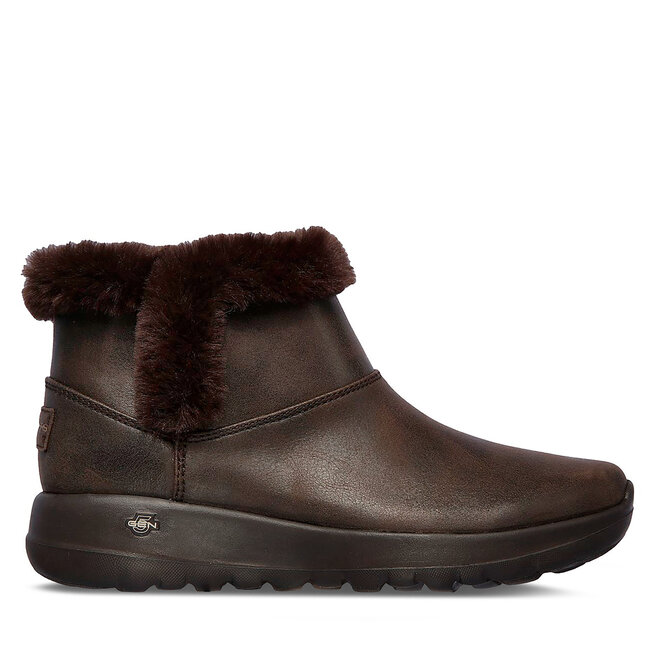 Botki Skechers On-The-Go Joy Endeavor 144013/CHOC Brązowy - kobiece