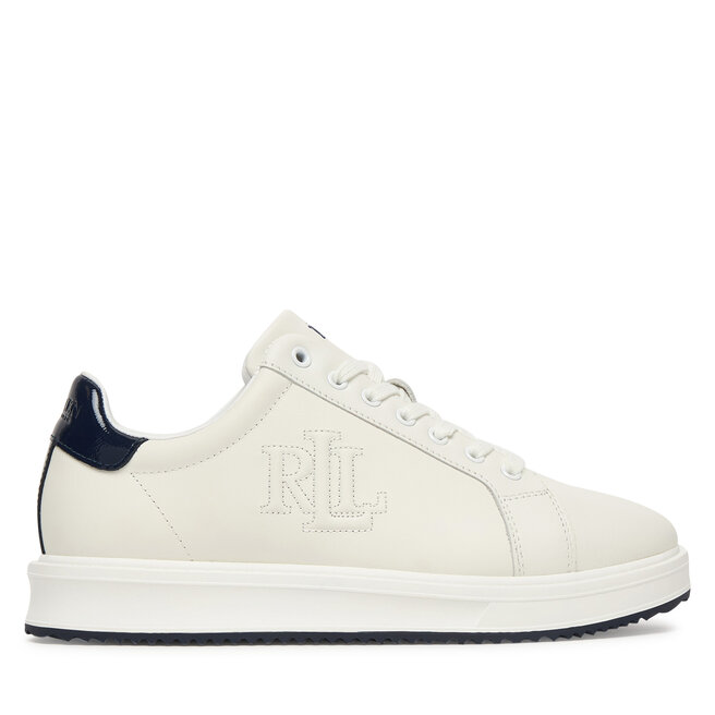 Sneakersy LAUREN RALPH LAUREN 802959226002 Biały - kobiece