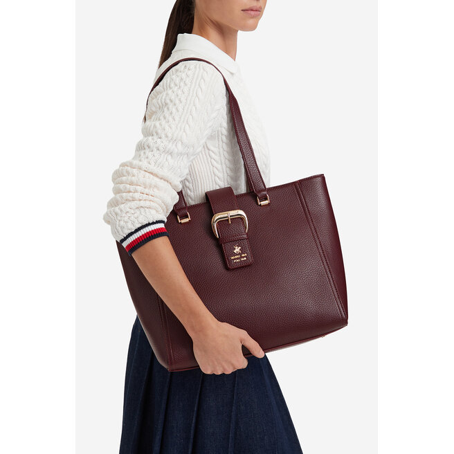 Torebka Beverly Hills Polo Club CEO-BHPC-C-005-10 Bordowy -