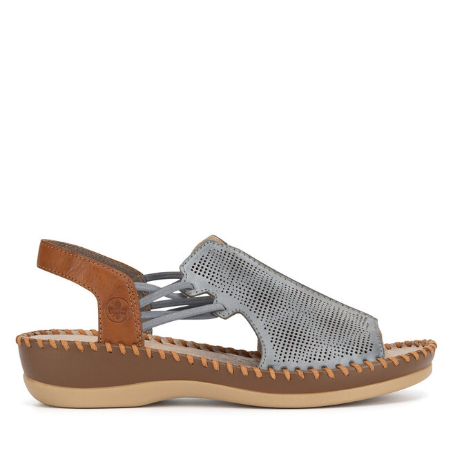 Sandały Rieker 61359-14 Szary - kobiece