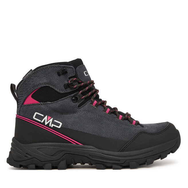 Trekkingi CMP Myzar Mid Wmn Wp 3Q15856 Szary ciemny - kobiece
