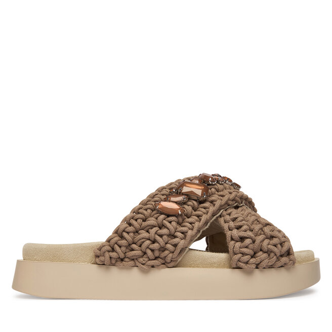 Klapki Inuikii Woven Stones 1004.003.0073 Beżowy jasny -