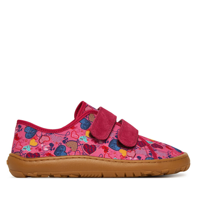 Kapcie Froddo Barefoot G1700422-6 D Różowy - dziewczęce