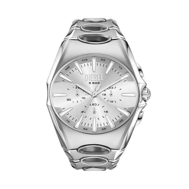 Zegarek Diesel D-Curve Chronograph DZ4694 Srebrny -