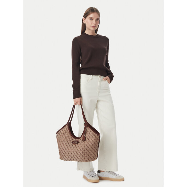Torebka Guess Samantha HWJG23 13230 Brązowy jasny -