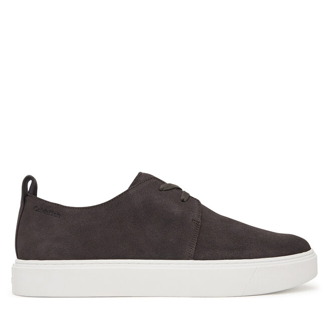 Sneakersy Calvin Klein Hybrid Clean Cup Derby Su HM0HM02078 Brązowy - męskie