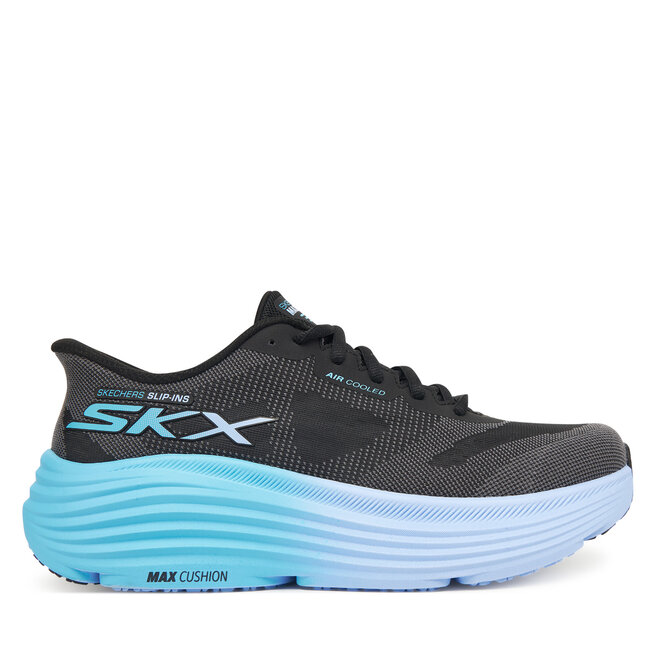 Buty do biegania Skechers Max Cushioning Endeavour 129473/BKBL Czarny - kobiece