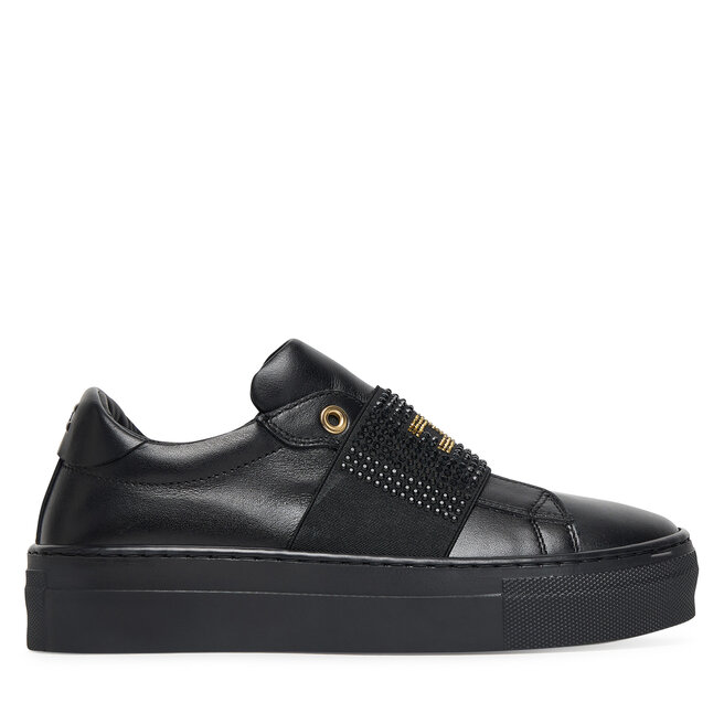 Sneakersy Elisabetta Franchi Low Cut Velcro F4A9-E0355-1251 S Czarny - dziewczęce