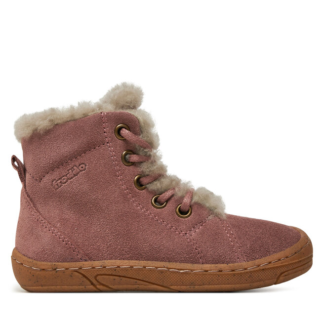 Trzewiki Froddo Minni Suede Laces G2110140 S Różowy - dziewczęce