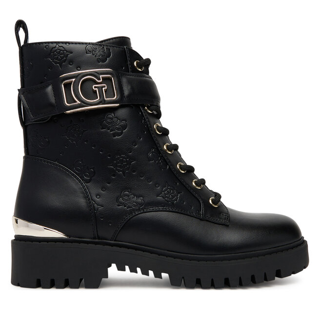 Trapery Guess FLTORA FAL10 Czarny - kobiece