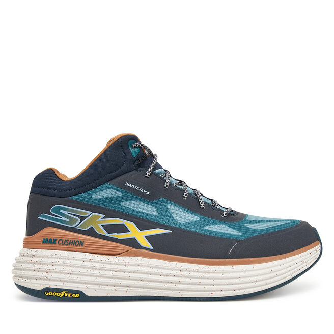 Sneakersy Skechers Max Cushioning Suspension 129269/NVTL Granatowy - kobiece
