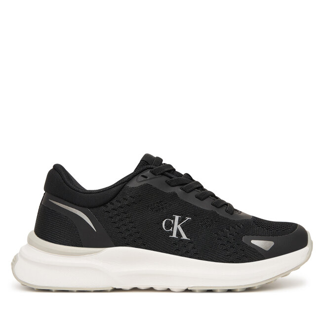 Sneakersy Calvin Klein Low Cut Lace-Up V3X9-83311-1903 S Czarny - chłopięce