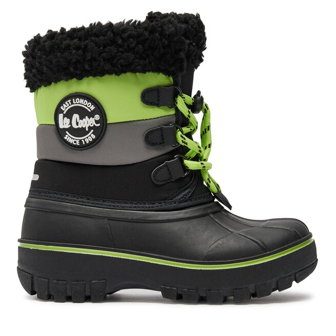 Śniegowce Lee Cooper LCJ-24-44-2856K Czarny - chłopięce