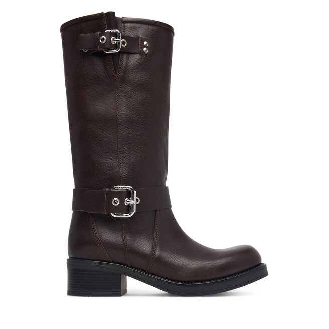 Kozaki Weekend Max Mara Addobbo 2625796034 Brązowy - kobiece