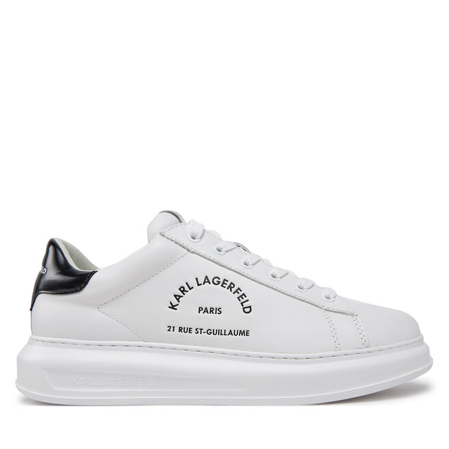 Sneakersy KARL LAGERFELD Kapri KL52538K Biały - męskie