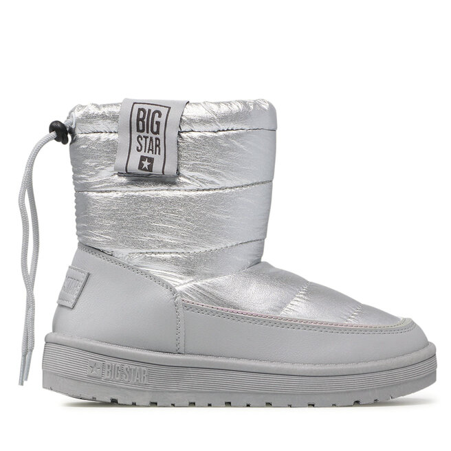 Śniegowce Big Star Shoes II274118 Srebrny - kobiece