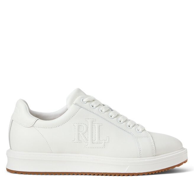 Sneakersy LAUREN RALPH LAUREN Ainsley Sk Ltl 802959228001 Biały - kobiece