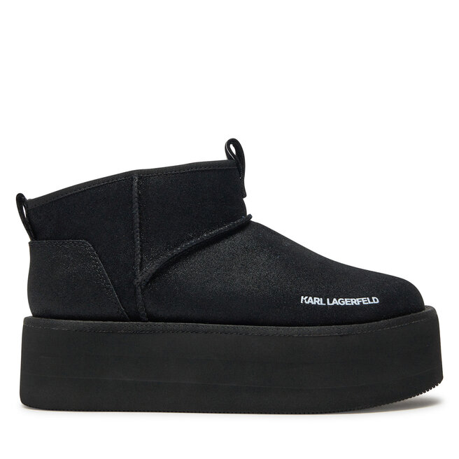 Botki KARL LAGERFELD KL48522S Czarny - kobiece
