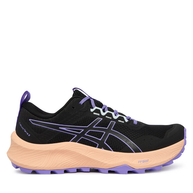 Buty do biegania Asics Trabuco Terra 3 1012B925 Czarny - kobiece